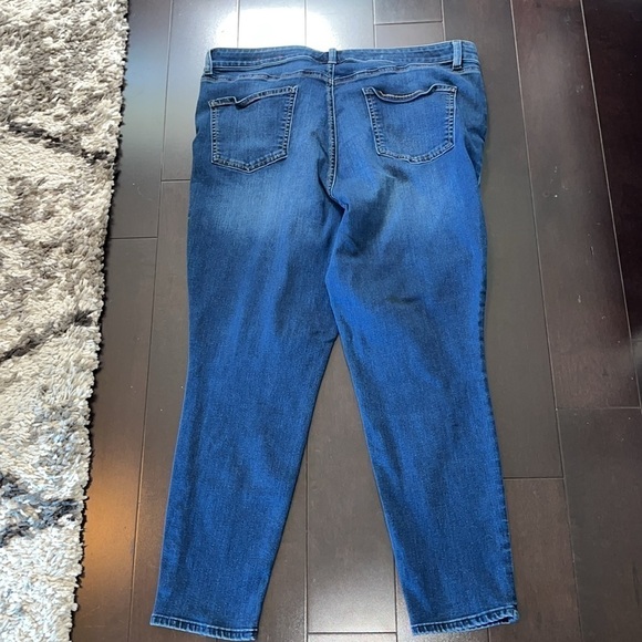 Talbots flawless five pocket jeans size 14P medium wash - Picture 4 of 8